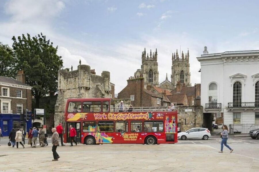York Day Rail Tour from London including Hop-on Hop-off tour - Walmgate Bar and York’s defensive walls