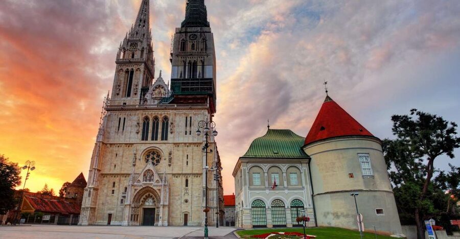 Zagreb: Private Walking Tour with Funicular Ride & Transfers - Starting beneath Zagreb Cathedral