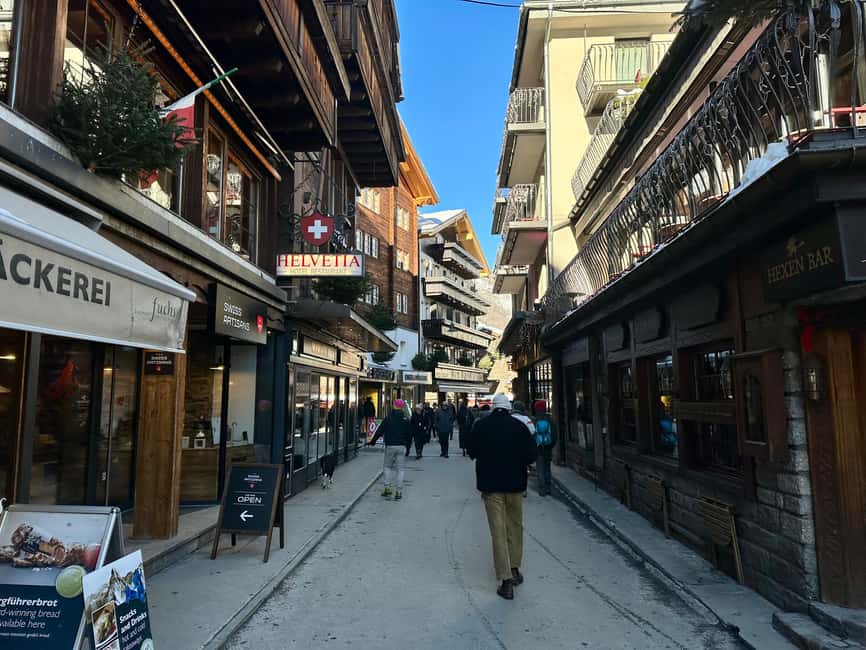 Zermatt Village & Gornergrat Railway Tour | From Bern - What two hours at Gornergrat really gives you